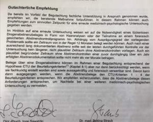 Abstinenznachweis Kaufen